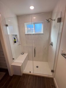 Bathroom remodel by Diablo View Construction