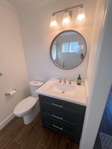 Bathroom remodel by Diablo View Construction