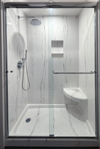 Bathroom remodel by Diablo View Construction