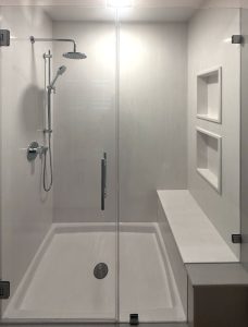 Bathroom remodel by Diablo View Construction